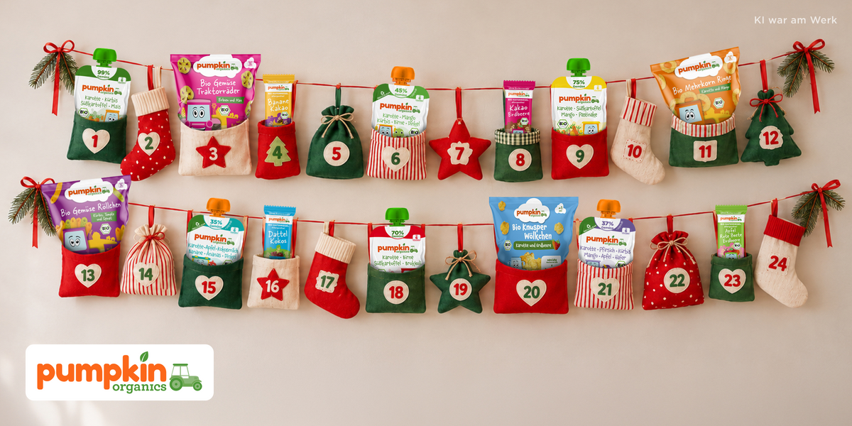 Babys erster Adventskalender: Ideen ohne Schokolade