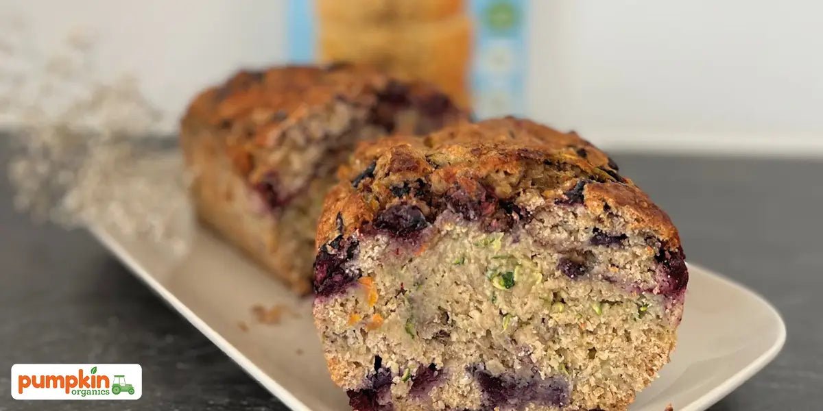 Kunterbuntes Einhorn Bananenbrot - Pumpkin Organics