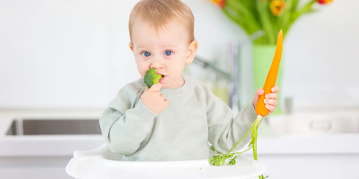 Pumpkin Organics Baby mit Karotte und Brokkoli