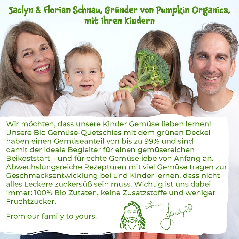 Familie Schnau liebt gesunde Quetschies