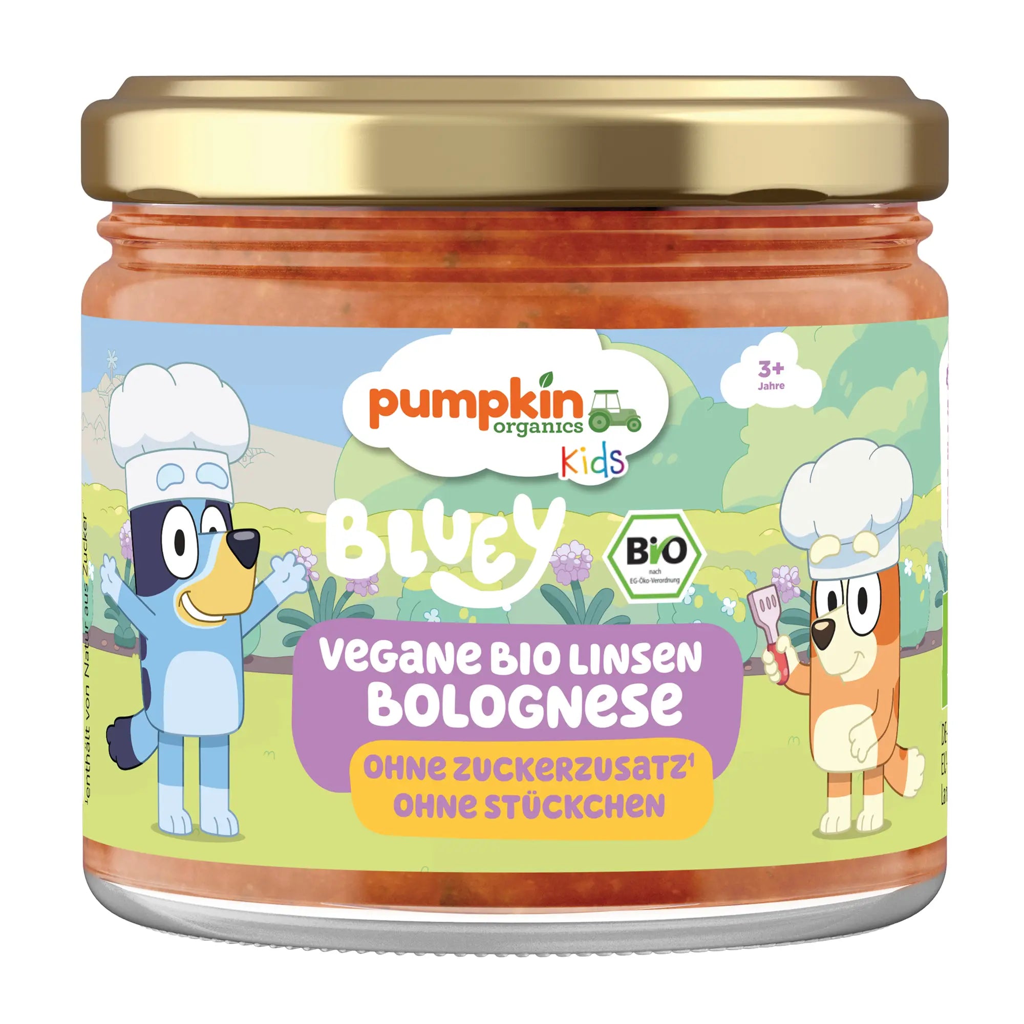 Bluey Bio Linsen Bolognese