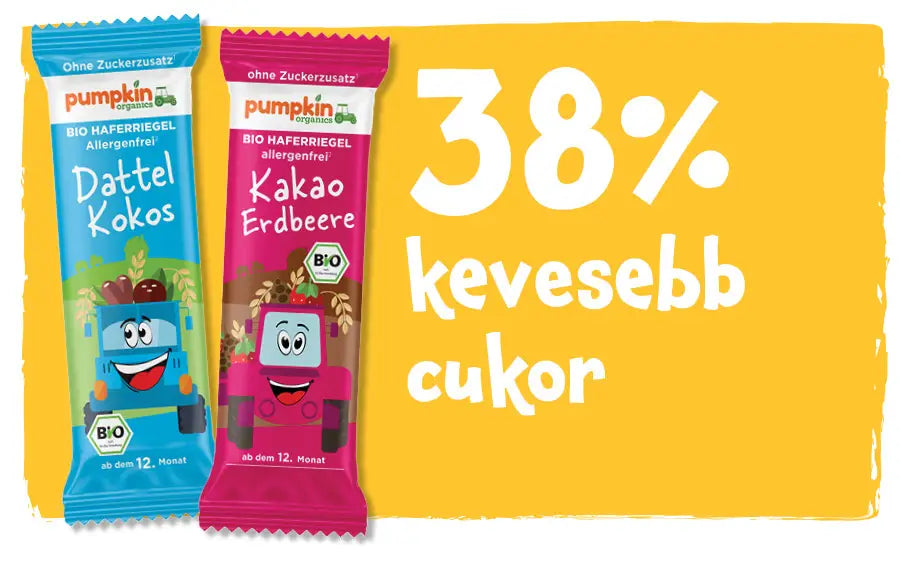 38% kevesebb cukor