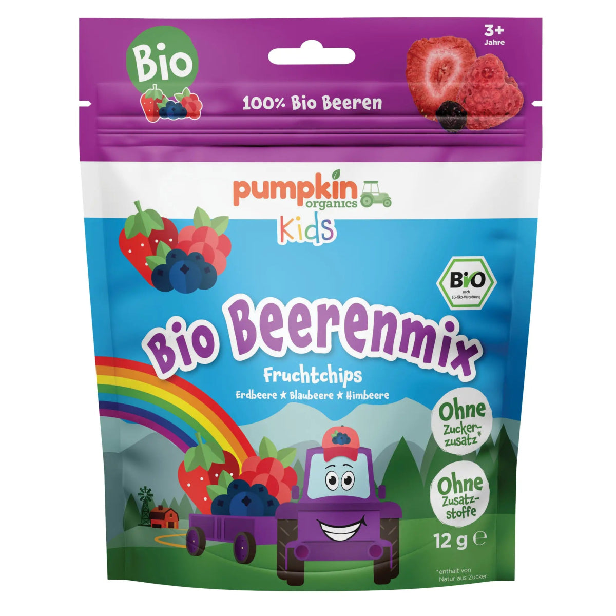 Bio Beerenmix Fruchtchips - Pumpkin Organics