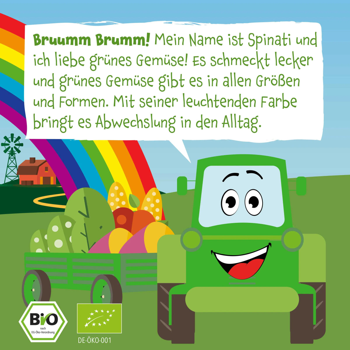 Bio Gemüse - Quetschie Süßkartoffel, Apfel, Spinat, Mais, Erbsen - Pumpkin Organics