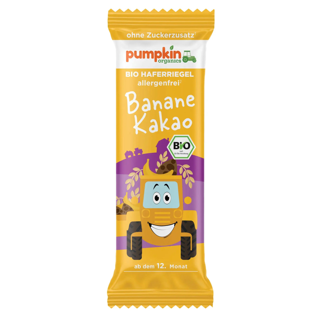 Bio Haferriegel Banane Kakao - Pumpkin Organics