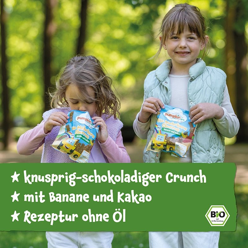 Bio Mehrkorn Churros Banane und Kakao - Pumpkin Organics