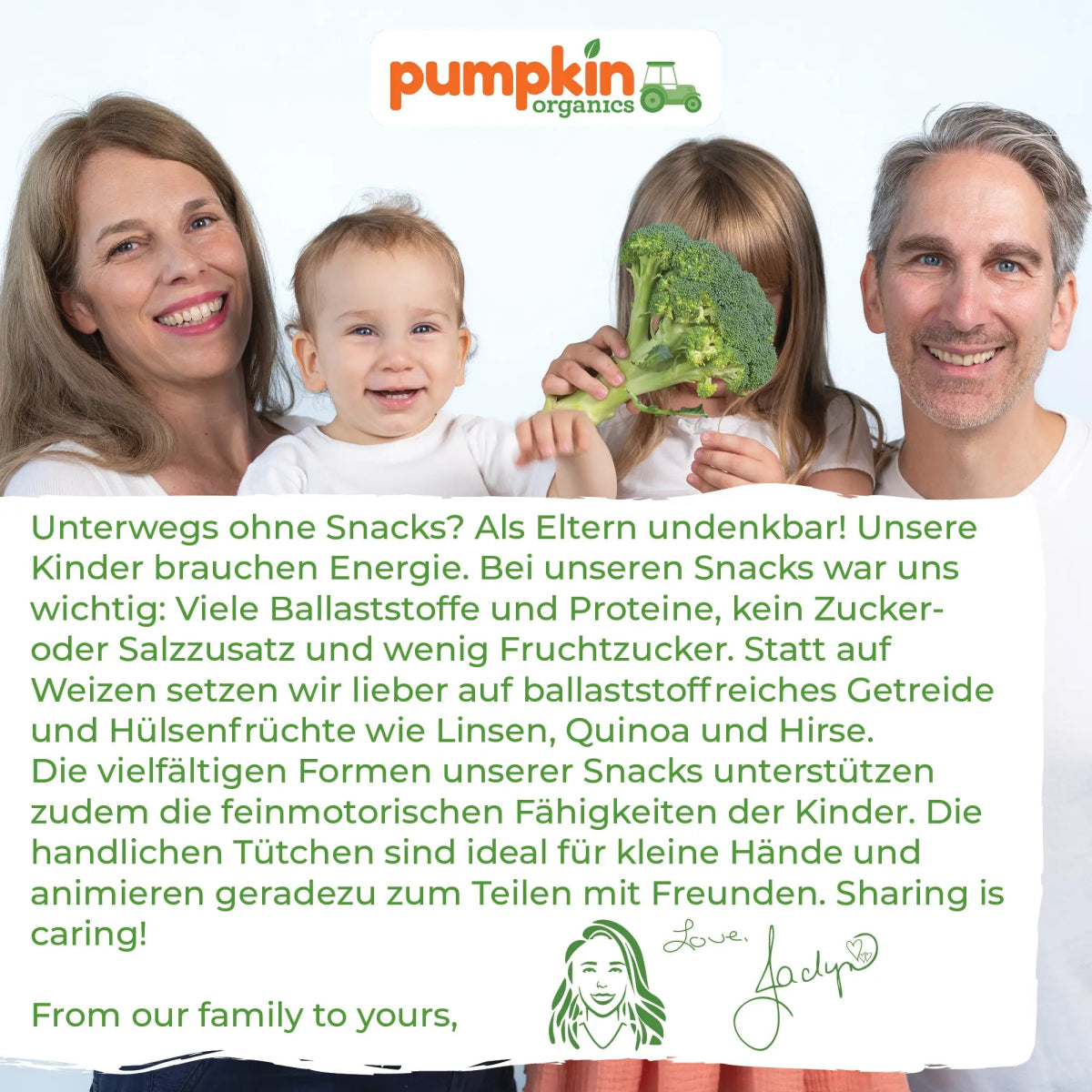 Bio Mehrkorn Ringe Apfel und Zimt - Pumpkin Organics