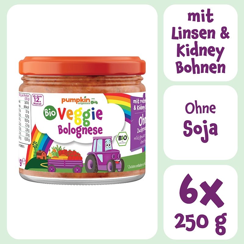 Bio Veggie Bolognese - Pumpkin Organics