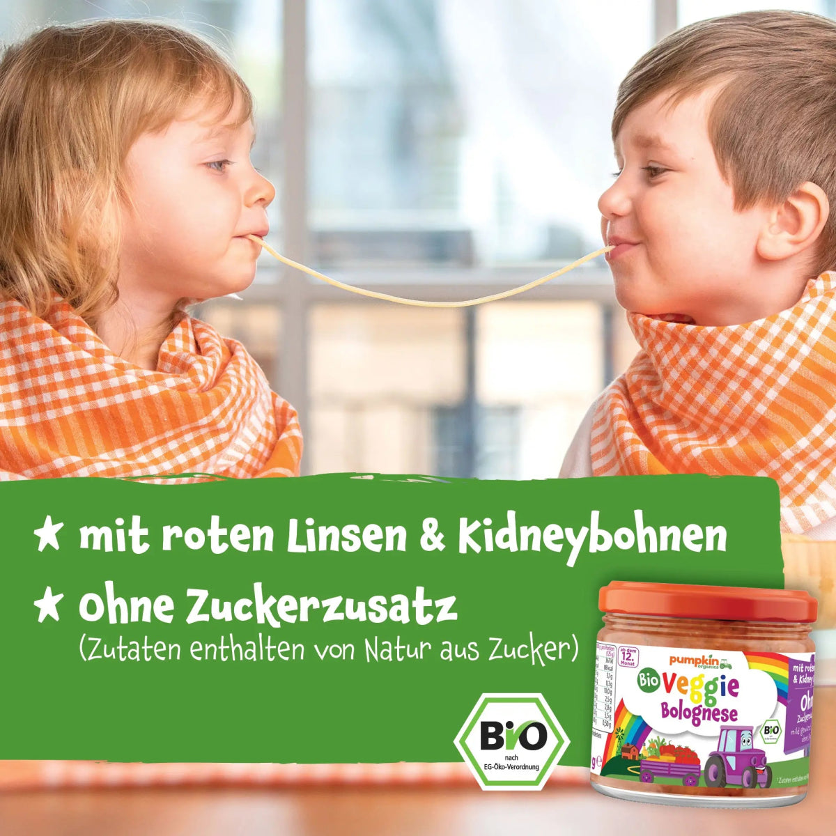 Bio Veggie Bolognese - Pumpkin Organics