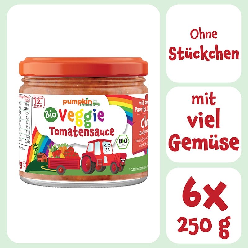 Bio Veggie Tomatensauce - Pumpkin Organics