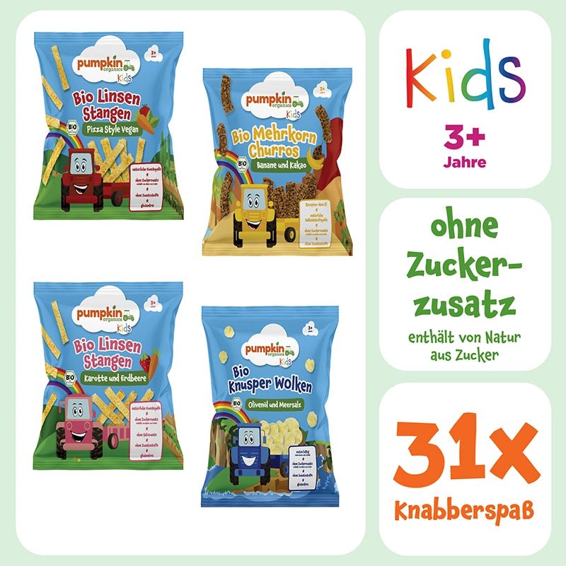 Kids Knabbersnack Bundle - Pumpkin Organics