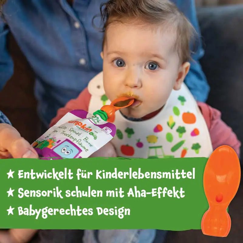 Löffelaufsatz für Quetschies - Pumpkin Organics