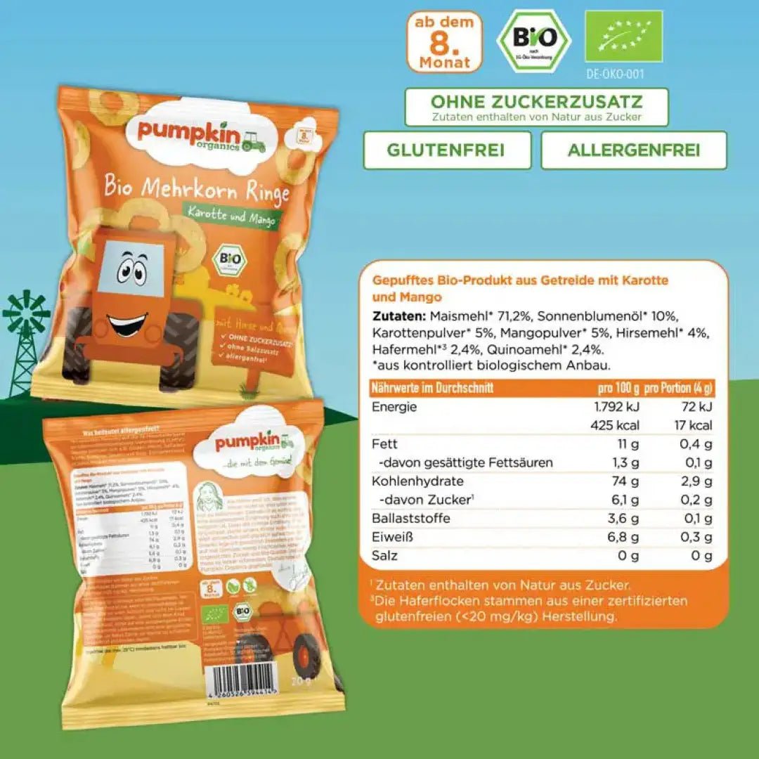 Probierpaket - Pumpkin Organics