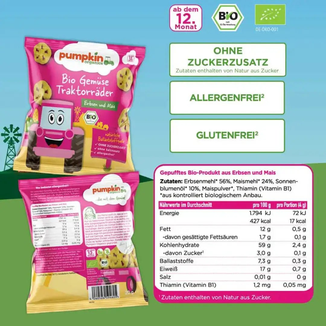 Probierpaket - Pumpkin Organics