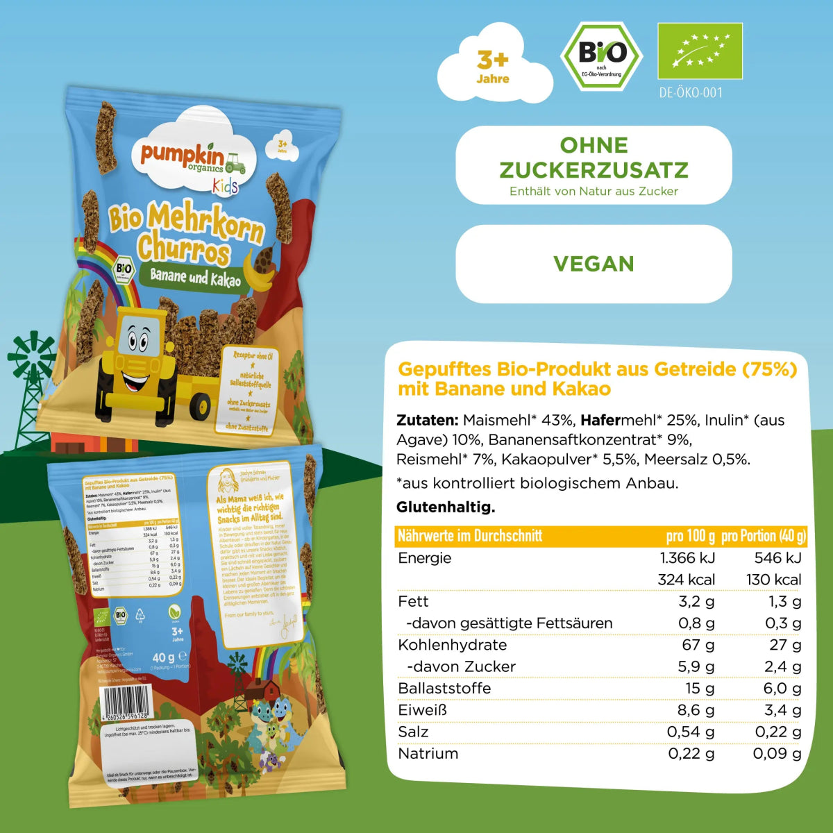 Probierpaket Kids - Pumpkin Organics