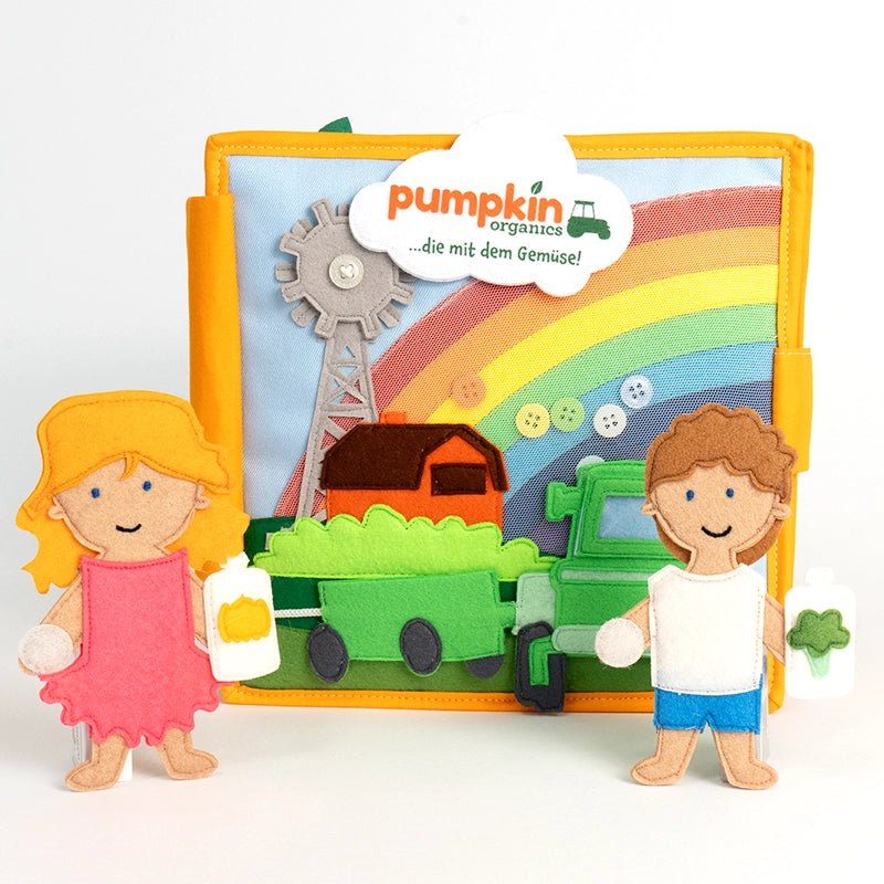 Quiet Book Gemüsefarm - Pumpkin Organics