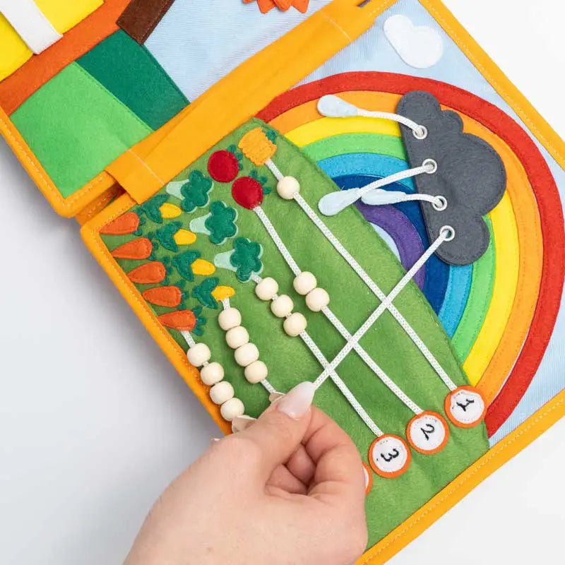 Quiet Book Gemüsefarm - Pumpkin Organics