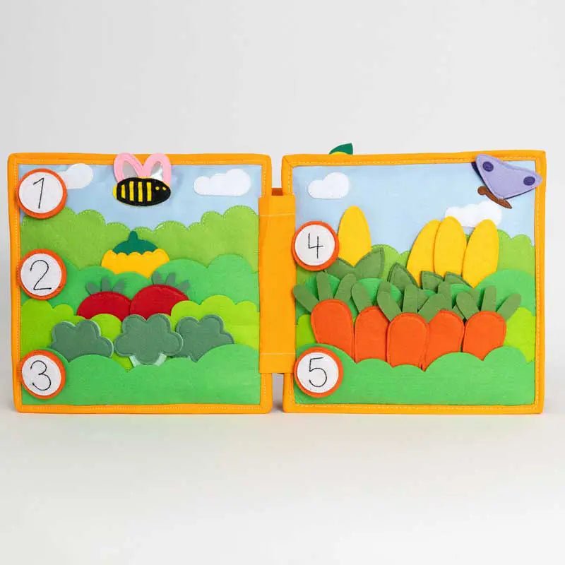 Quiet Book Gemüsefarm - Pumpkin Organics