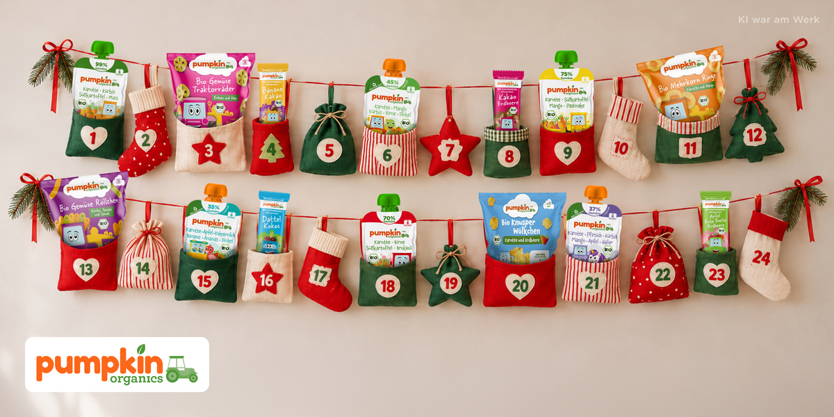Babys erster Adventskalender: Ideen ohne Schokolade
