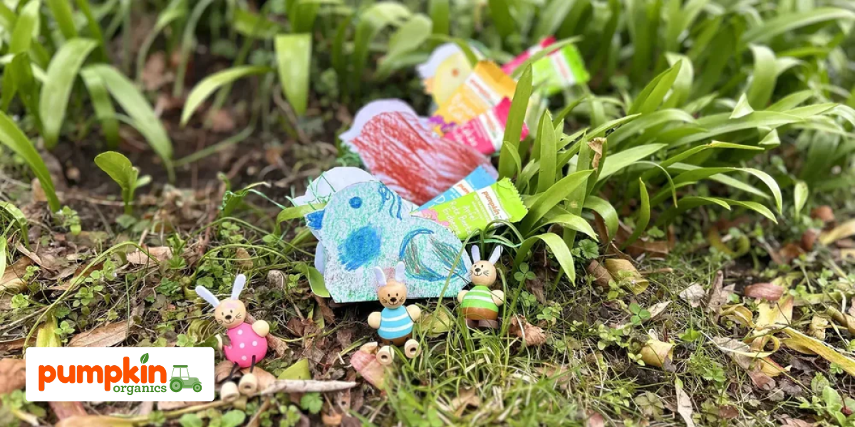 Osterkörbchen Bastelanleitung