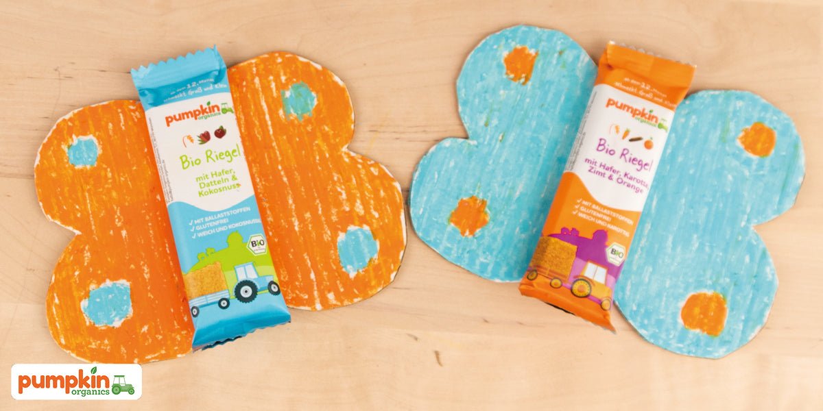 Bunte Schmetterlinge - Pumpkin Organics