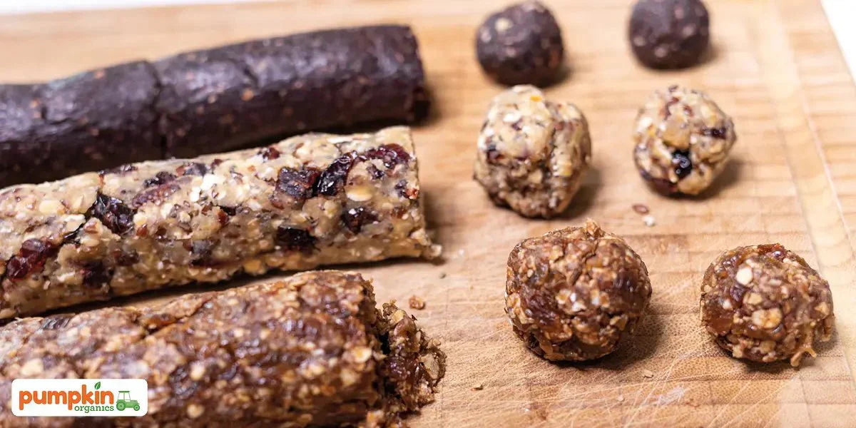 Energy Balls ohne Zuckerzusatz - Pumpkin Organics