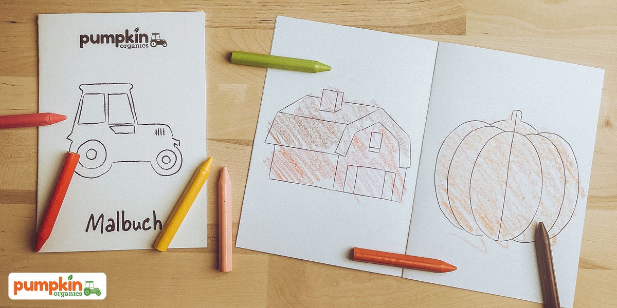 Kindermalbuch-Tipps: Kreative Ideen und Anleitungen für einzigartige Kunstwerke - Pumpkin Organics