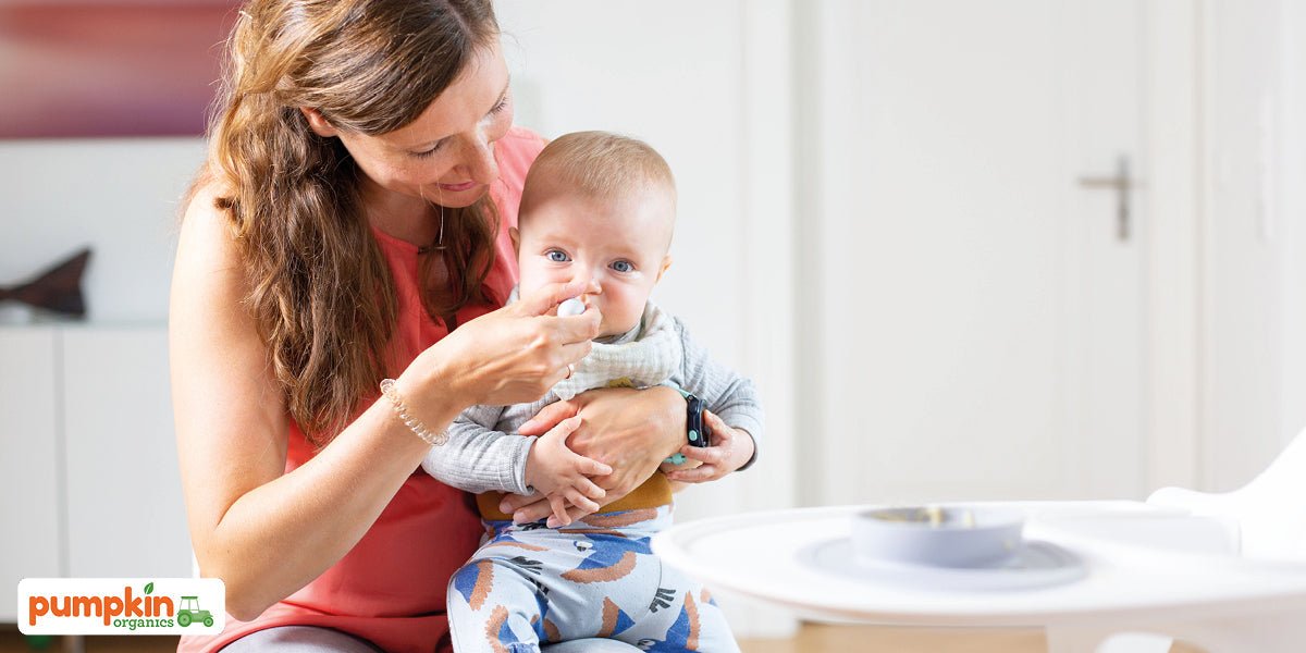 Neue Geschmäcker entdecken – Beikost einführen mit viel Mut - Pumpkin Organics