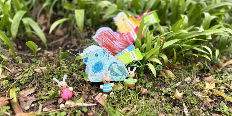 Osterkörbchen Bastelanleitung