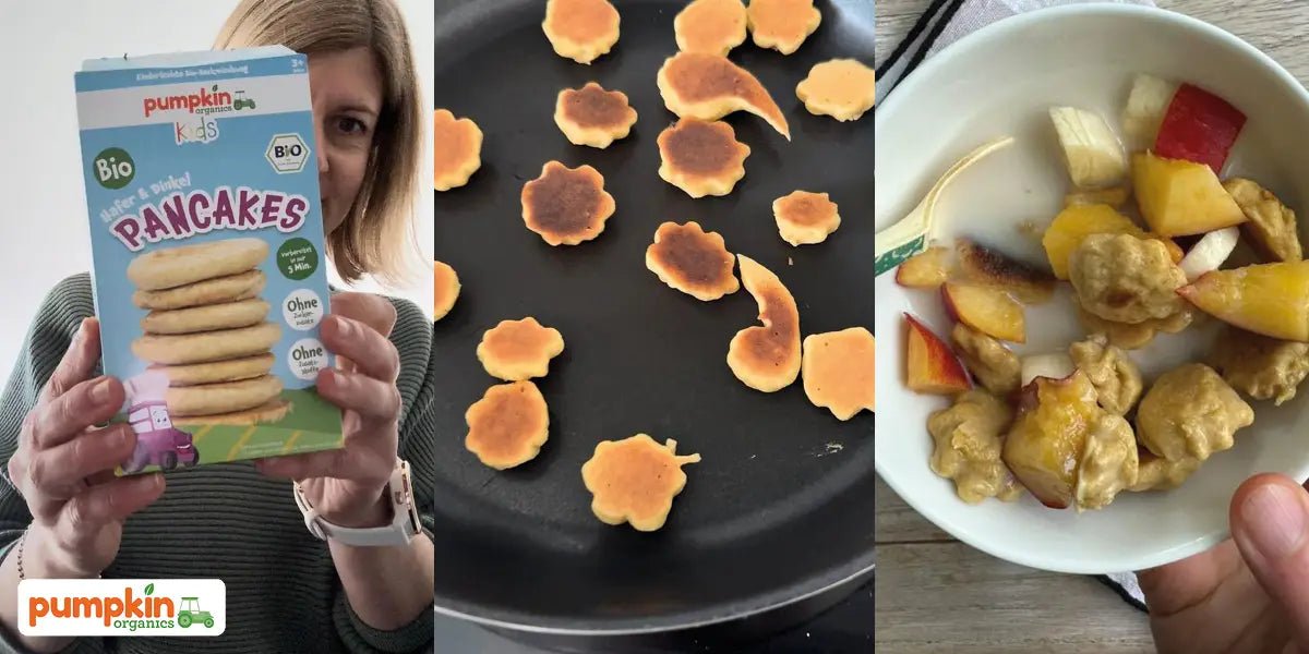 Pancake Cereals - Müsliidee für Kinder - Pumpkin Organics
