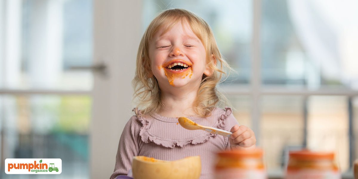 Selbständig Essen - Pumpkin Organics