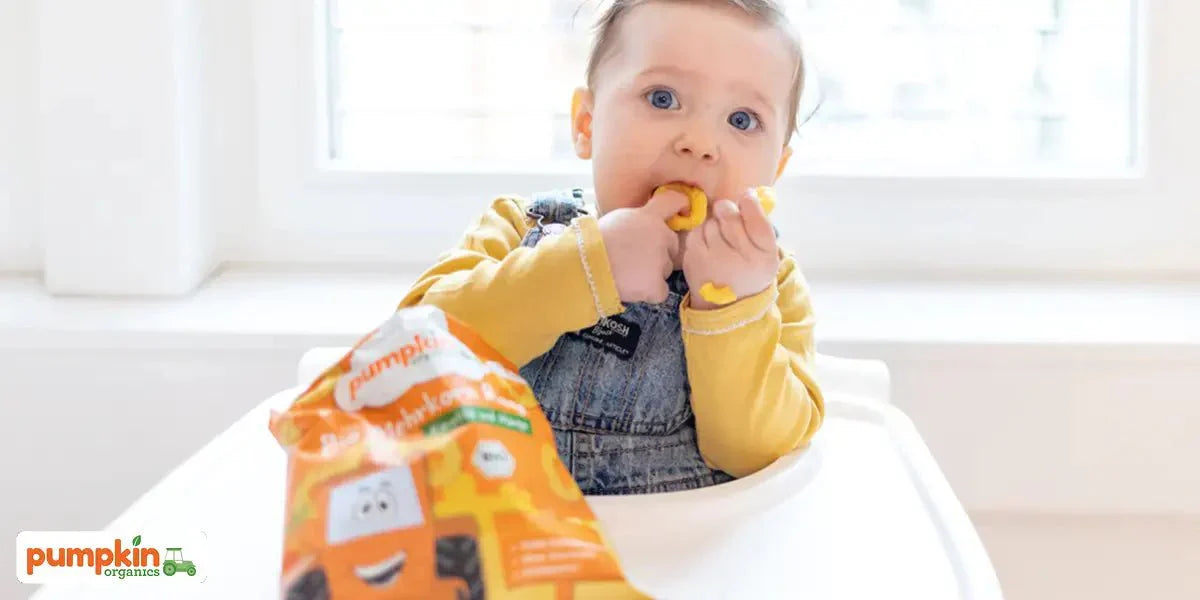 Zahnen beim Baby – das erste Zähnchen - Pumpkin Organics