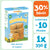 Bio Hafer und Dinkel Bananenbrot Backmischung für Kinder 1x350g, ohne Zuckerzusatz, vorbereit in 10 Minuten. Mit 30% Rabatt. Kleines MHD: 26.03.25