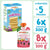 Bio Backmischung Pancake Bundle mit 6x Pancake Backmischung, 8x Gemüse Quetschies. Vorbereitet in 5 Minuten.