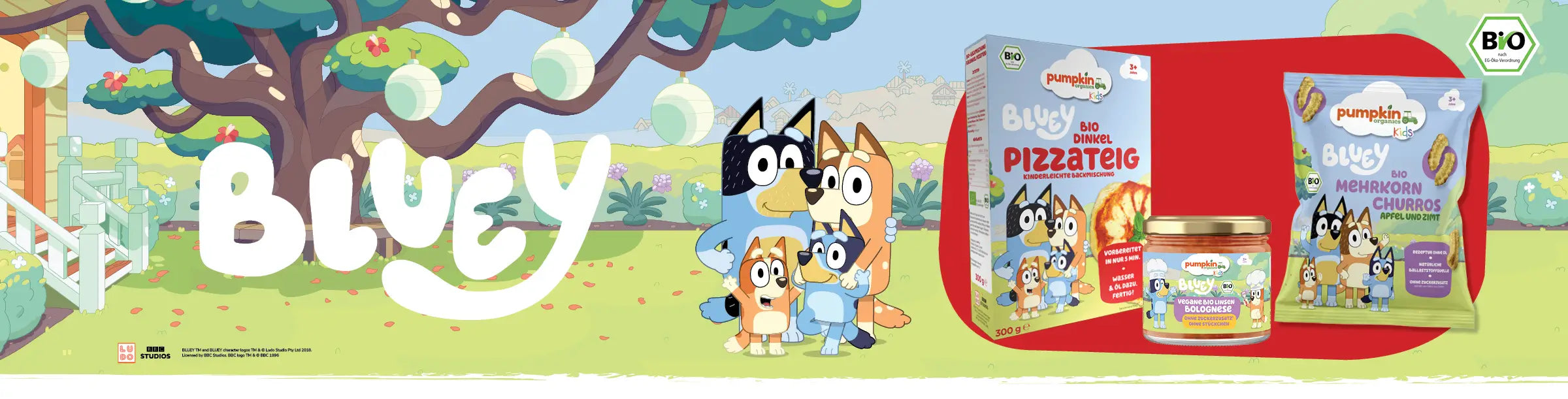 Mit Bluey Snacken & Backen