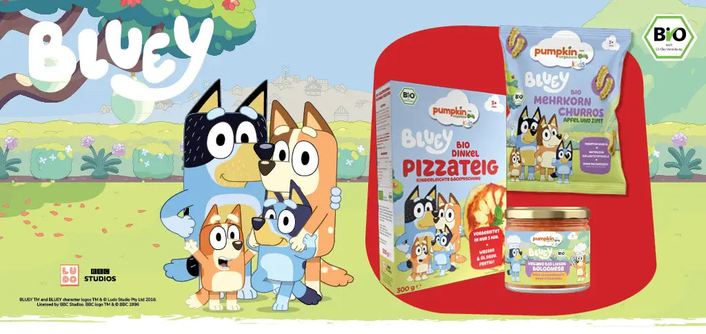 Mit Bluey Snacken & Backen