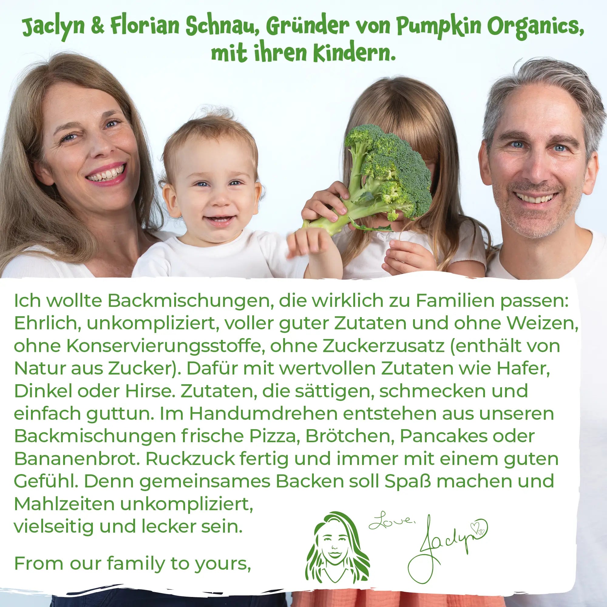 Familie Schnau liebt Backmischungen für Kinder