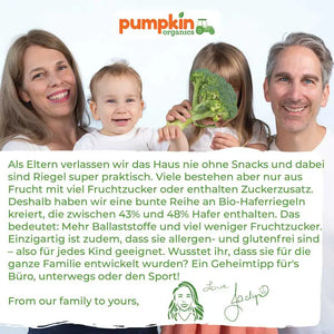 Familie Schnau liebt Bio Haferriegel