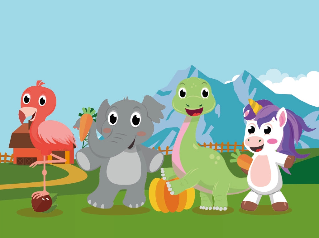 Tiere auf der Pumpkin Organics Farm