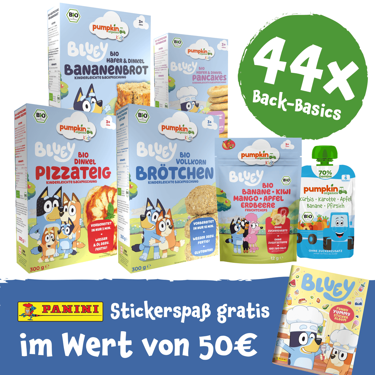 Backzeit mit Bluey Bundle