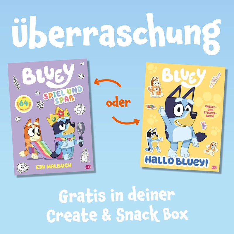 Bluey Create & Snack Box
