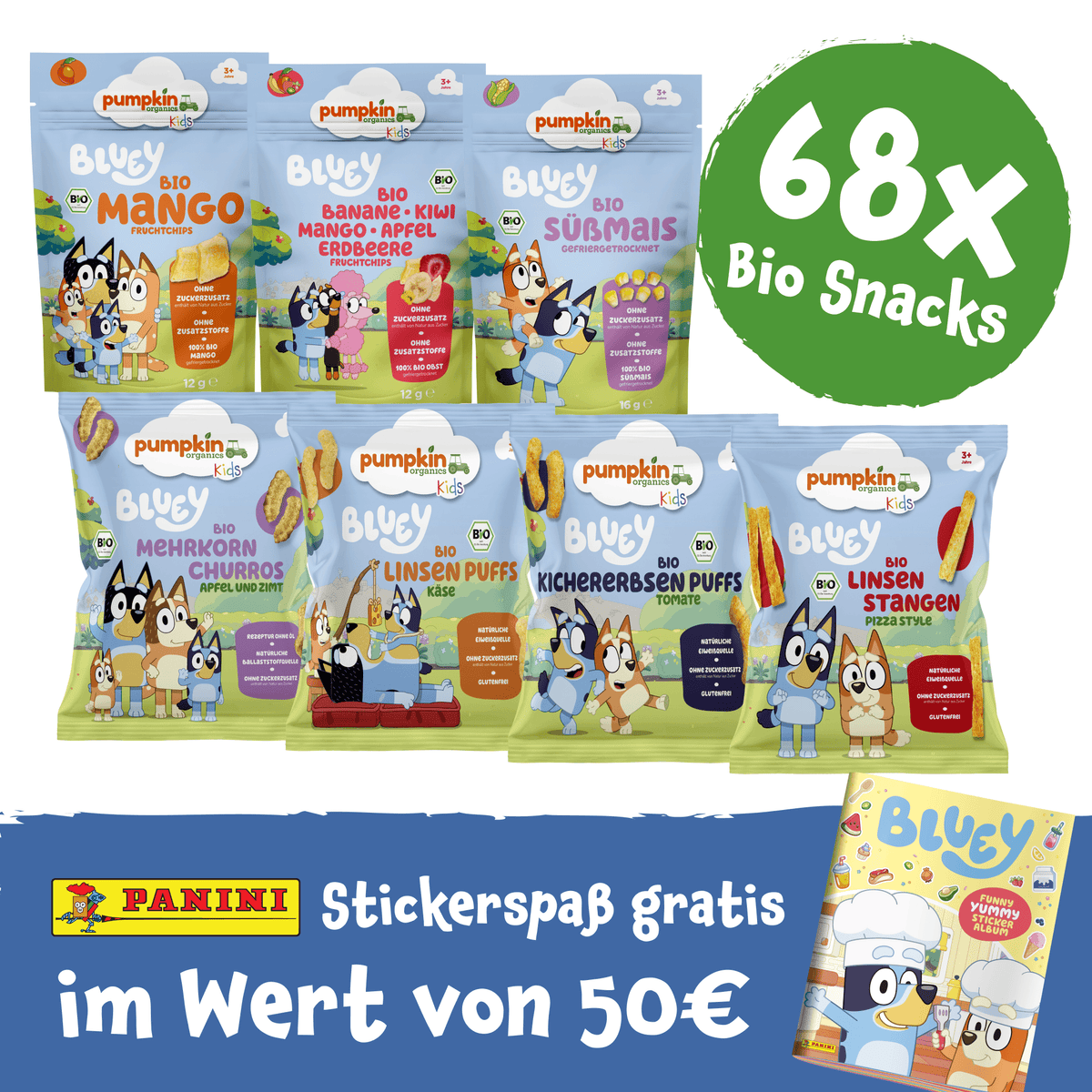 Snackpause mit Bluey Bundle