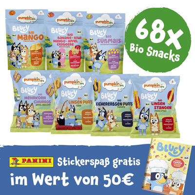 Snackpause mit Bluey Bundle