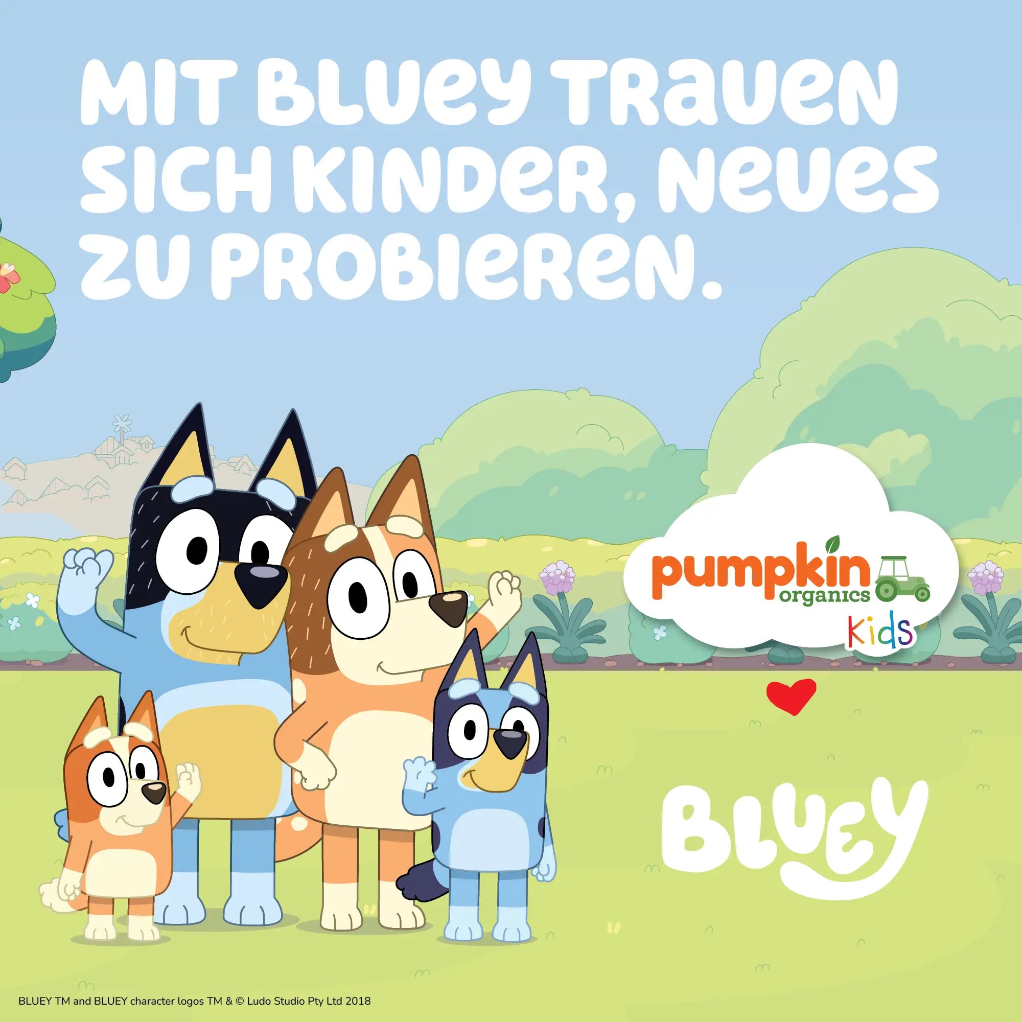 Mit Bluey trauen sich Kinder, neues zu probieren.