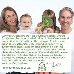 Bestseller Bio Gemüse-Quetschies