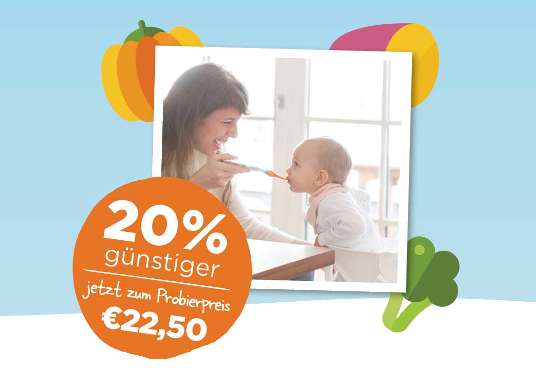 Für einen Beikoststart mit extra viel Gemüse