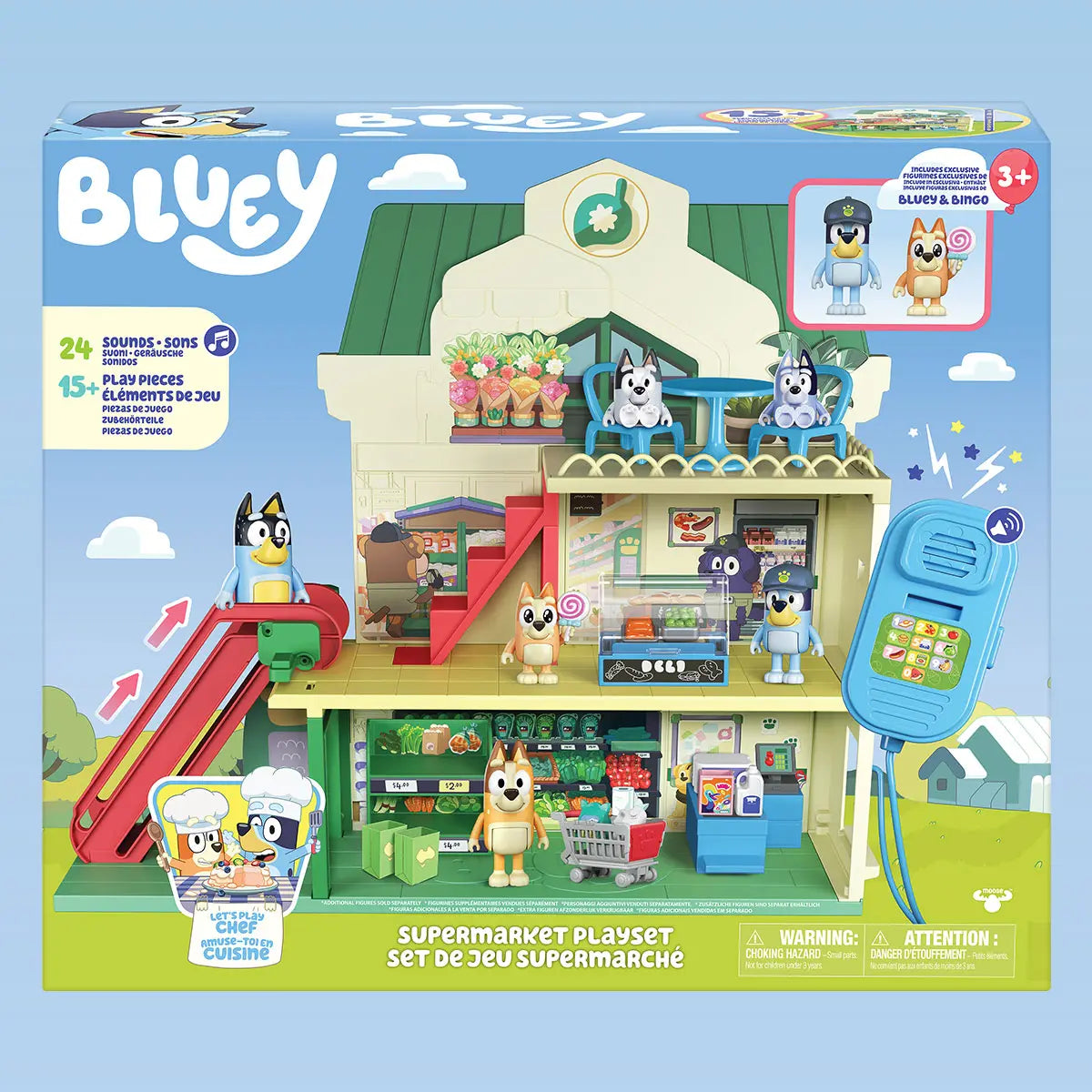 Moose Toys Bluey Supermarkt