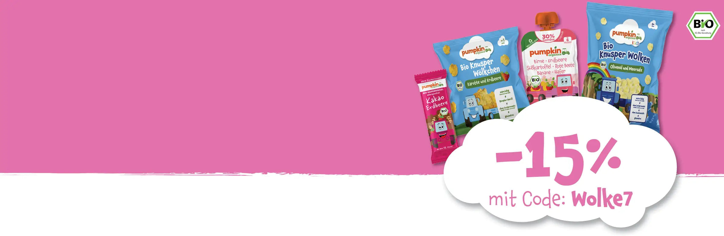 Header mit Angeboten