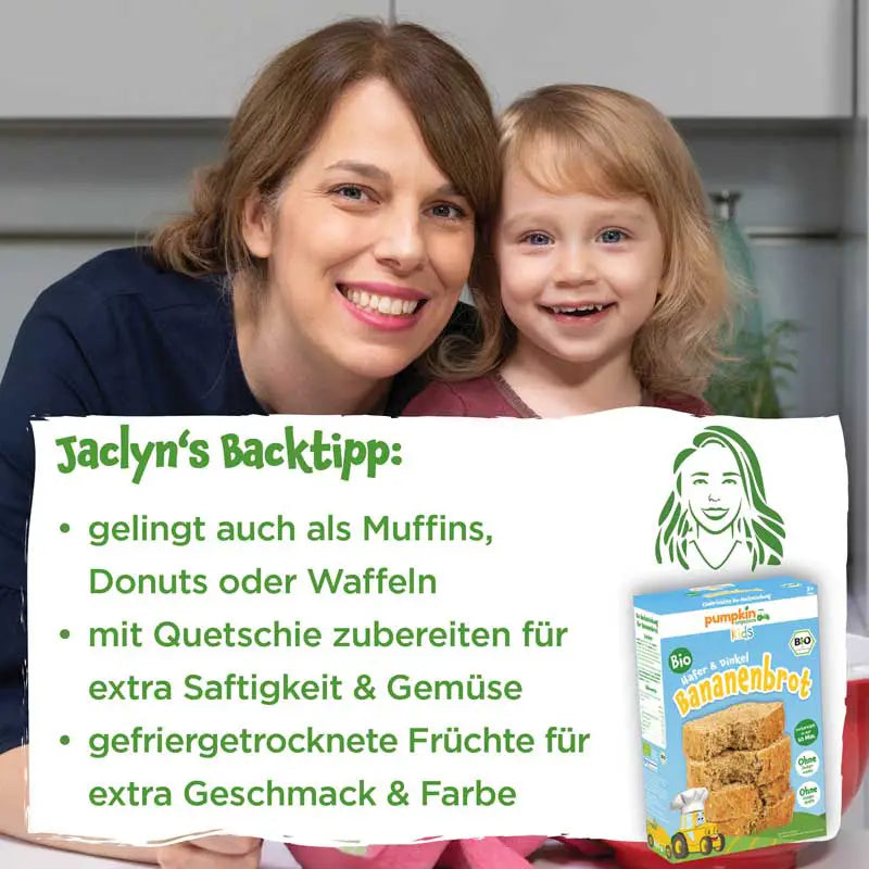 Jaclyn und ihre Tochter geben Backtipps