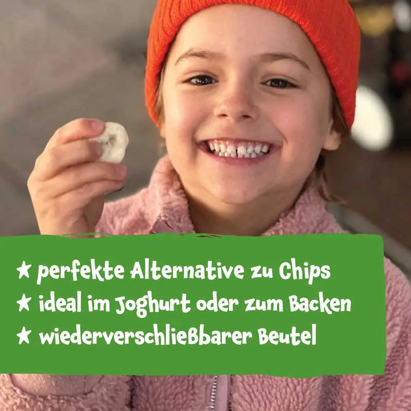 Kind liebt Pumpkin Organics Bio Erdbeere Fruchtchips